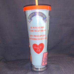 Starbucks 2018 Dream in Color “Design Your Own” Sticker Tumbler